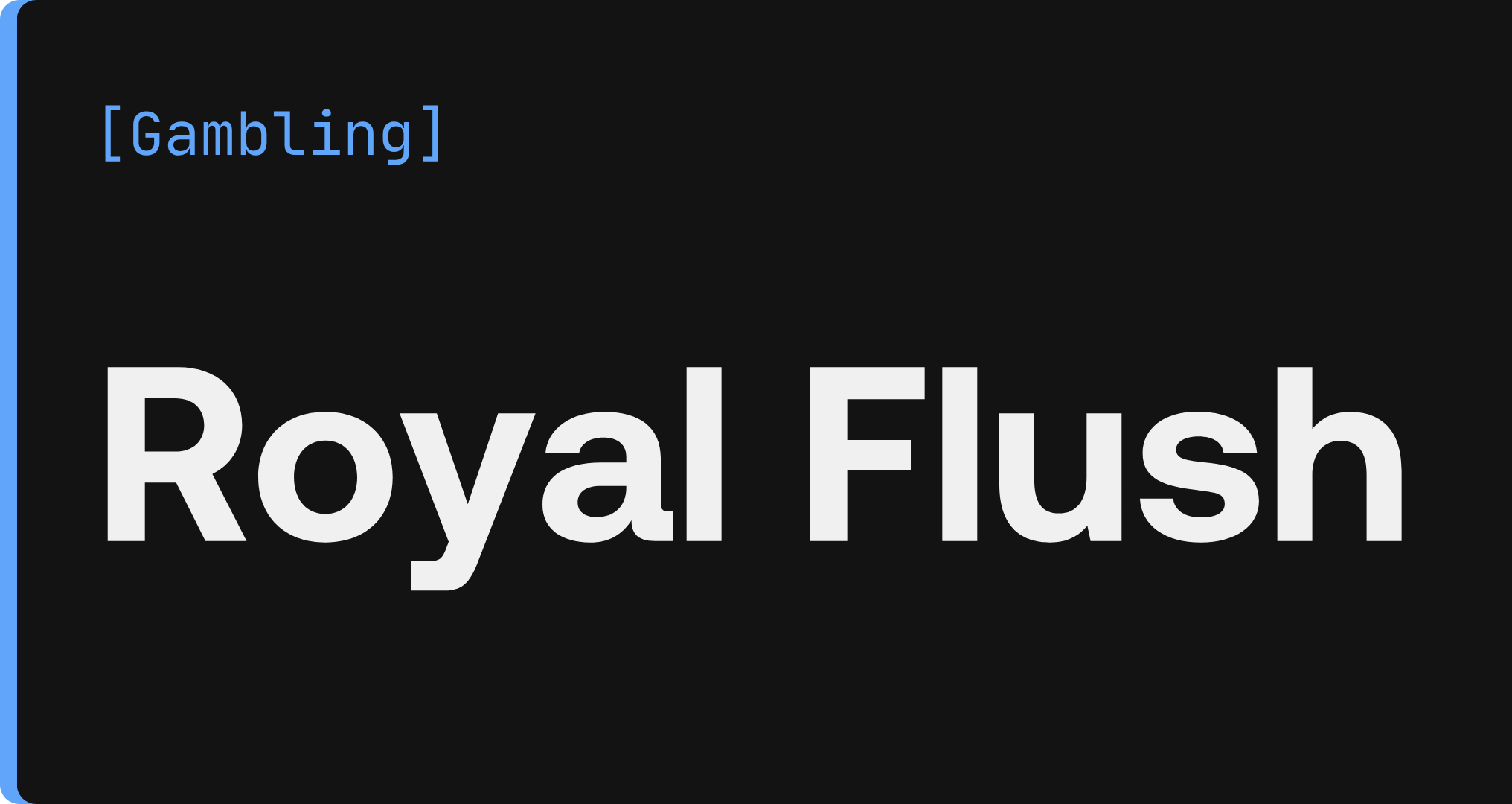 Royal Flush Package Recurring